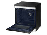 Bespoke 6.3 cu. ft. Smart Slide-In Induction Range with AI Home & Smart Oven Camera in White Glass - (NSI6DB990012AA)