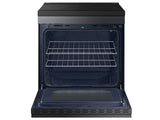 Bespoke 6.3 cu. ft. Smart Slide-In Induction Range with Anti-Scratch Glass Cooktop in Matte Black Steel - (NSI6DG9100MTAA)