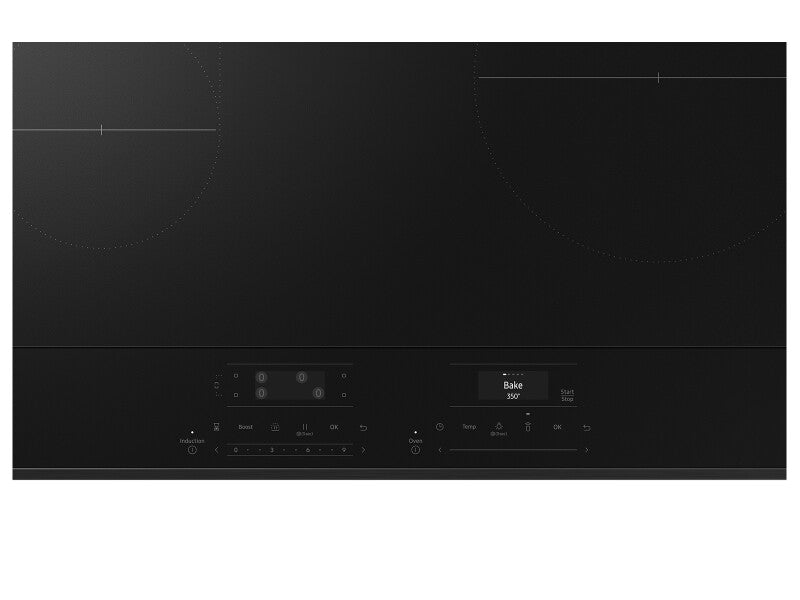 Bespoke 6.3 cu. ft. Smart Slide-In Induction Range with Anti-Scratch Glass Cooktop in Matte Black Steel - (NSI6DG9100MTAA)