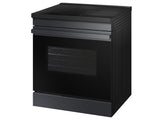 Bespoke 6.3 cu. ft. Smart Slide-In Induction Range with Anti-Scratch Glass Cooktop in Matte Black Steel - (NSI6DG9100MTAA)