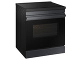 Bespoke 6.3 cu. ft. Smart Slide-In Induction Range with Anti-Scratch Glass Cooktop in Matte Black Steel - (NSI6DG9100MTAA)