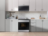 Bespoke 6.3 cu. ft. Smart Slide-In Induction Range with Anti-Scratch Glass Cooktop in Stainless Steel - (NSI6DG9100SRAA)