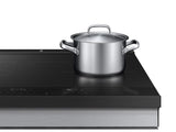 Bespoke 6.3 cu. ft. Smart Slide-In Induction Range with Anti-Scratch Glass Cooktop in Stainless Steel - (NSI6DG9100SRAA)