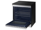 Bespoke 6.3 cu. ft. Smart Slide-In Induction Range with Anti-Scratch Glass Cooktop in Stainless Steel - (NSI6DG9100SRAA)