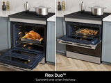 Bespoke Smart Slide-In Induction Range 6.3 cu. ft. with Flex Duo™ & Ambient Edge Lighting™ in Stainless Steel - (NSI6DG9550SRAA)
