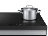 Bespoke Smart Slide-In Induction Range 6.3 cu. ft. with Flex Duo™ & Ambient Edge Lighting™ in Stainless Steel - (NSI6DG9550SRAA)