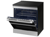 Bespoke Smart Slide-In Induction Range 6.3 cu. ft. with Flex Duo™ & Ambient Edge Lighting™ in Stainless Steel - (NSI6DG9550SRAA)