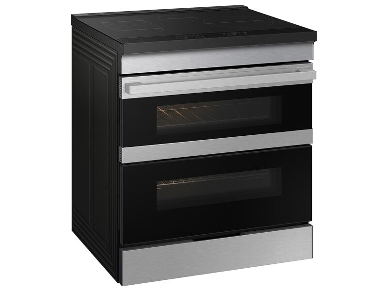 Bespoke Smart Slide-In Induction Range 6.3 cu. ft. with Flex Duo™ & Ambient Edge Lighting™ in Stainless Steel - (NSI6DG9550SRAA)