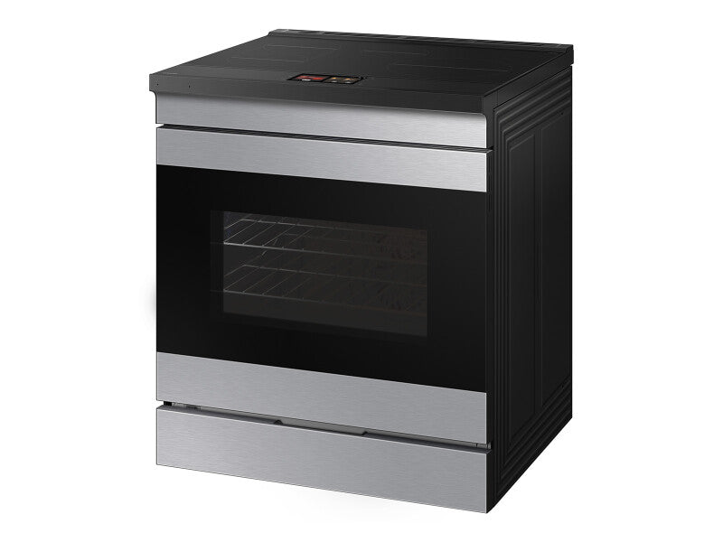 Bespoke 6.3 cu. ft. Smart Slide-In Induction Range with AI Home & Smart Oven Camera in Stainless Steel - (NSI6DG9900SRAA)