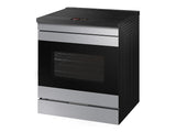 Bespoke 6.3 cu. ft. Smart Slide-In Induction Range with AI Home & Smart Oven Camera in Stainless Steel - (NSI6DG9900SRAA)