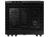 Bespoke Smart Slide-In Dual Fuel Range 6.3 cu. ft. with Flex Duo™ & Illuminated Precision Knobs in Stainless Steel - (NSY6DG8550SRAA)