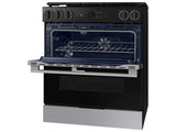 Bespoke Smart Slide-In Dual Fuel Range 6.3 cu. ft. with Flex Duo™ & Illuminated Precision Knobs in Stainless Steel - (NSY6DG8550SRAA)