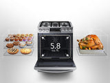 5.8 cu. ft. Slide-In Gas Range with True Convection - (NX58H9500WSAA)