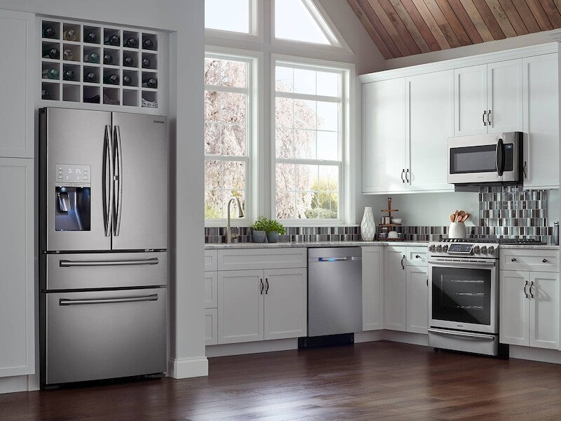 5.8 cu. ft. Slide-In Gas Range with True Convection - (NX58H9500WSAA)