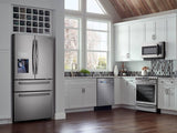 5.8 cu. ft. Slide-In Gas Range with True Convection - (NX58H9500WSAA)