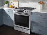 5.8 cu. ft. Slide-In Gas Range with True Convection - (NX58H9500WSAA)