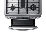 5.8 cu. ft. Slide-In Gas Range with True Convection - (NX58H9500WSAA)