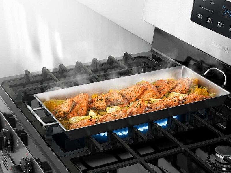 5.8 cu. ft. Freestanding Gas Range - (NX58K3310SWAA)