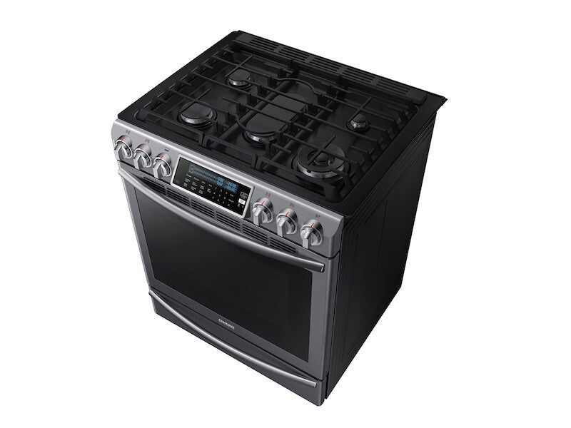 5.8 cu. ft. Slide-In Gas Range with True Convection - (NX58K9500WGAA)