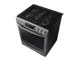 5.8 cu. ft. Slide-In Gas Range with True Convection - (NX58K9500WGAA)