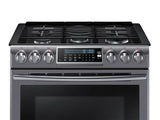 5.8 cu. ft. Slide-In Gas Range with True Convection - (NX58K9500WGAA)