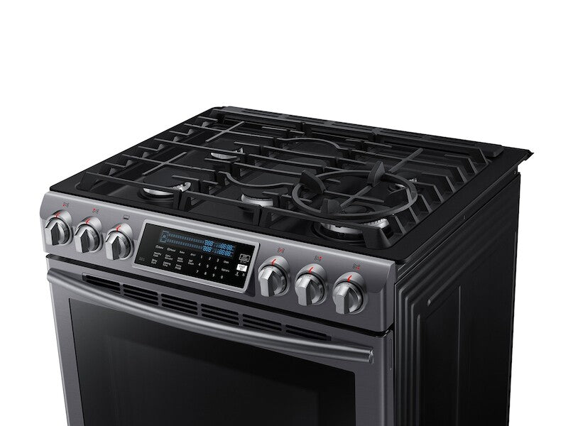 5.8 cu. ft. Slide-In Gas Range with True Convection - (NX58K9500WGAA)