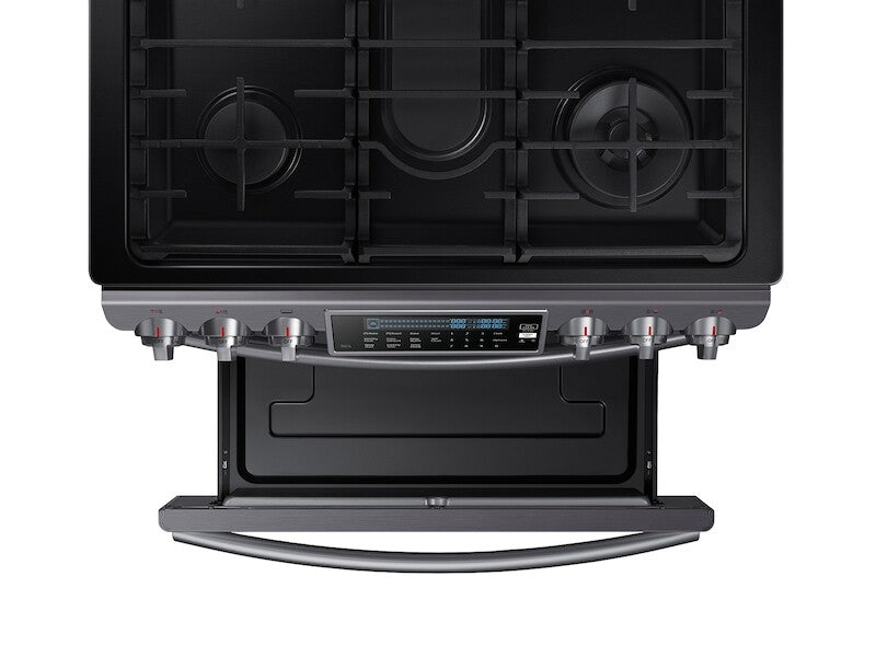 5.8 cu. ft. Slide-In Gas Range with True Convection - (NX58K9500WGAA)