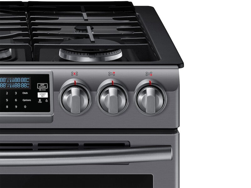 5.8 cu. ft. Slide-In Gas Range with True Convection - (NX58K9500WGAA)