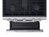 5.8 cu. ft. Freestanding Gas Range with True Convection in Black Stainless Steel - (NX58M6630SG) - SAMSUNG