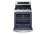 5.8 cu. ft. Freestanding Gas Range with True Convection in Stainless Steel - (NX58M6630SS) - SAMSUNG