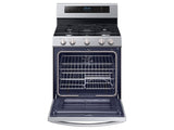 5.8 cu. ft. Freestanding Gas Range with True Convection and Steam Reheat in Stainless Steel - (NX58M6650WS) - SAMSUNG