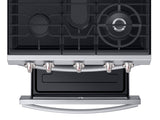5.8 cu. ft. Freestanding Gas Range with True Convection and Steam Reheat in Stainless Steel - (NX58M6650WS) - SAMSUNG