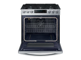 5.8 cu. ft. Slide-in Gas Range with Convection in Tuscan Stainless Steel - (NX58R9421ST) - SAMSUNG