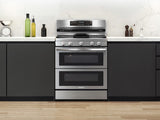 6.0 cu. ft. Smart Freestanding Gas Range with Flex Duo™, Stainless Cooktop & Air Fry in Stainless Steel - (NX60A6751SSAA)