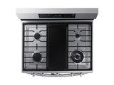 6.0 cu. ft. Smart Freestanding Gas Range with Flex Duo™, Stainless Cooktop & Air Fry in Stainless Steel - (NX60A6751SSAA)