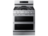 6.0 cu. ft. Smart Freestanding Gas Range with Flex Duo™, Stainless Cooktop & Air Fry in Stainless Steel - (NX60A6751SSAA)