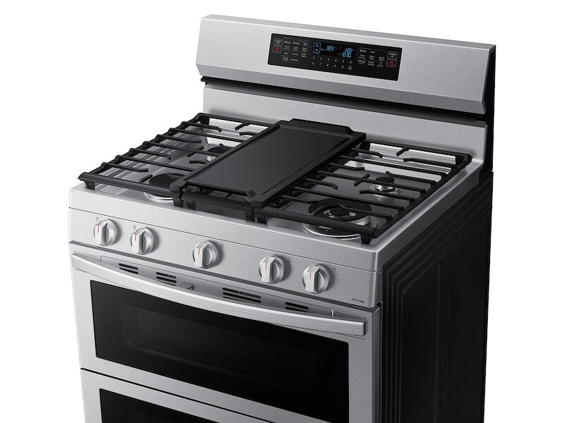 6.0 cu. ft. Smart Freestanding Gas Range with Flex Duo™, Stainless Cooktop & Air Fry in Stainless Steel - (NX60A6751SSAA)