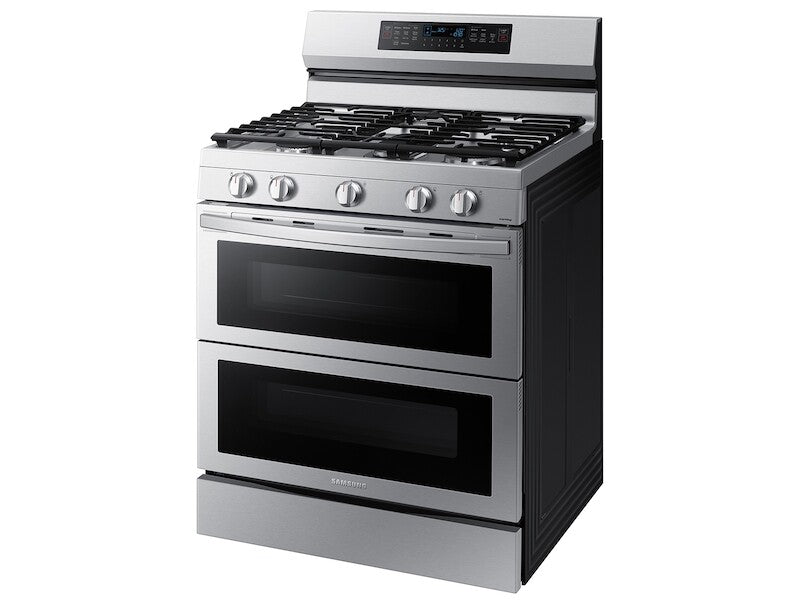 6.0 cu. ft. Smart Freestanding Gas Range with Flex Duo™, Stainless Cooktop & Air Fry in Stainless Steel - (NX60A6751SSAA)