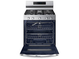 6.0 cu. ft. Smart Freestanding Gas Range with Flex Duo™, Stainless Cooktop & Air Fry in Stainless Steel - (NX60A6751SSAA)