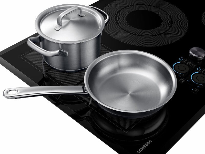 30" Chef Collection Induction Cooktop in Black - (NZ30M9880UB) - SAMSUNG