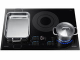 30" Chef Collection Induction Cooktop in Black - (NZ30M9880UB) - SAMSUNG