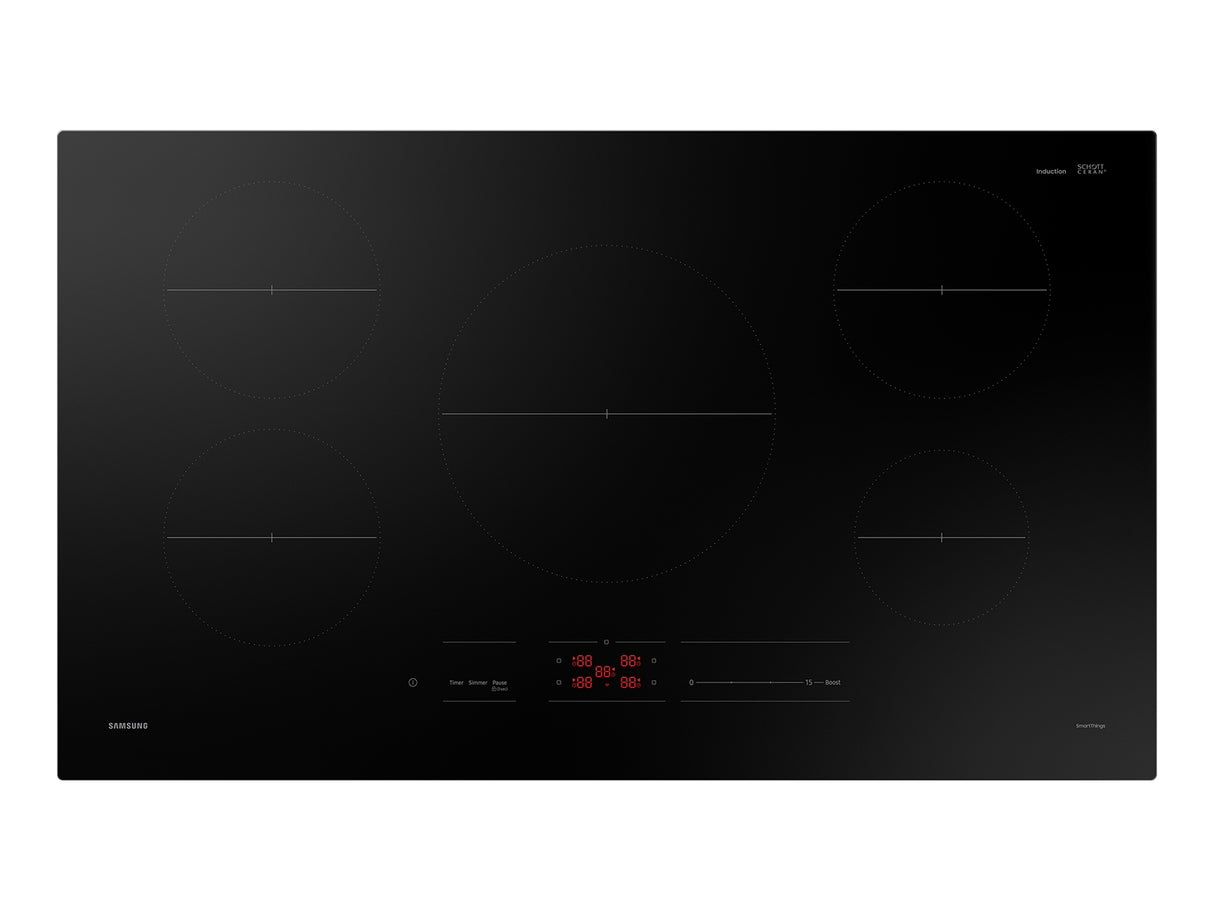 36" Smart Induction Cooktop with Wi-Fi in Black - (NZ36C3060UKAA)