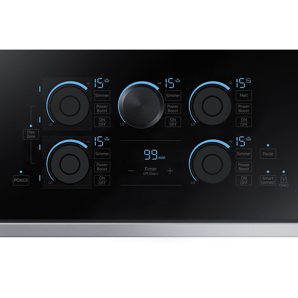 36" Smart Induction Cooktop - (NZ36K7880USAA)