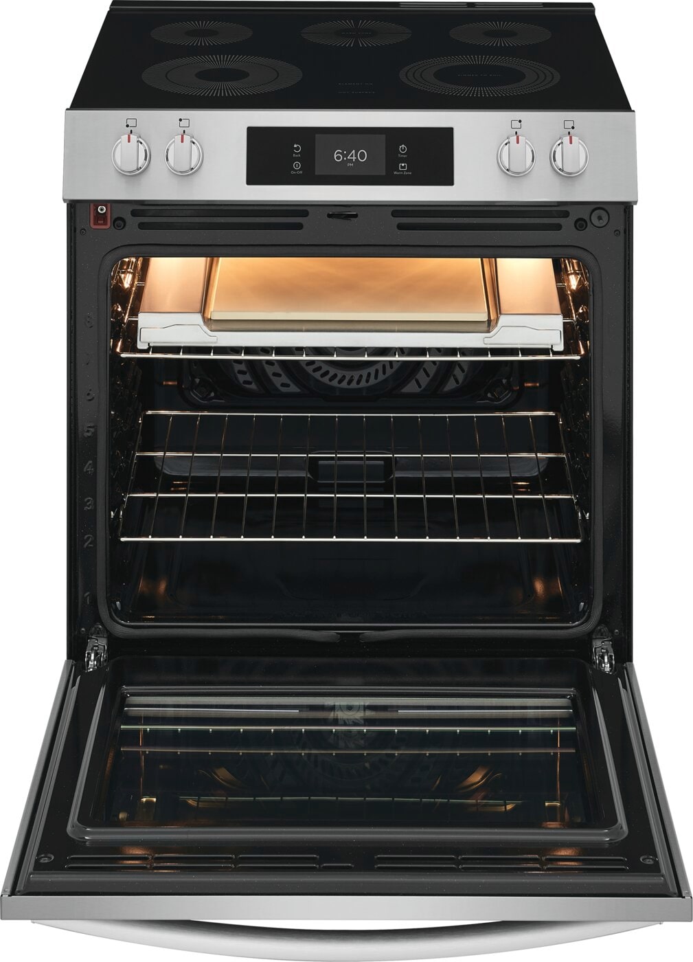 30" Electric Wall Oven and Microwave Combination with Stone-Baked Pizza