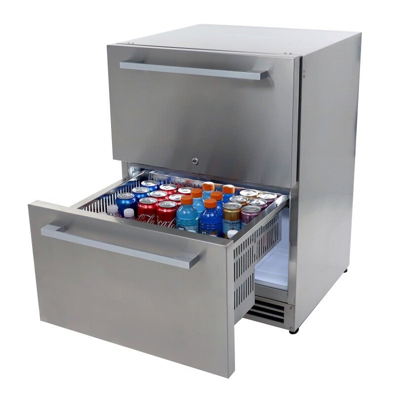 5.2 cu. ft. ELITE Series Outdoor Refrigerator Dual Drawer - (OR525U5D) - AVANTI