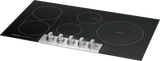 Frigidaire Professional 36" Electric Cooktop with 5 Radiant Elements &amp; Bridge, Stainless Steel