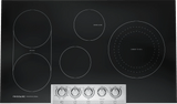 Frigidaire Professional 36" Electric Cooktop with 5 Radiant Elements &amp; Bridge, Stainless Steel