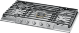 Frigidaire Professional 36" Gas Cooktop with 5 Sealed Burners &amp; PowerPlus 18,000 BTU, Stainless Steel