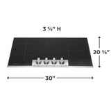 Frigidaire Professional 30" Induction Cooktop with Bridge Element &amp; EvenTemp, Stainless Steel