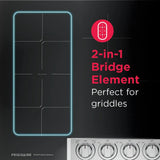 Frigidaire Professional 30" Induction Cooktop with Bridge Element &amp; EvenTemp, Stainless Steel